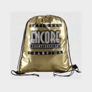 Golden Film Drawstring Bag